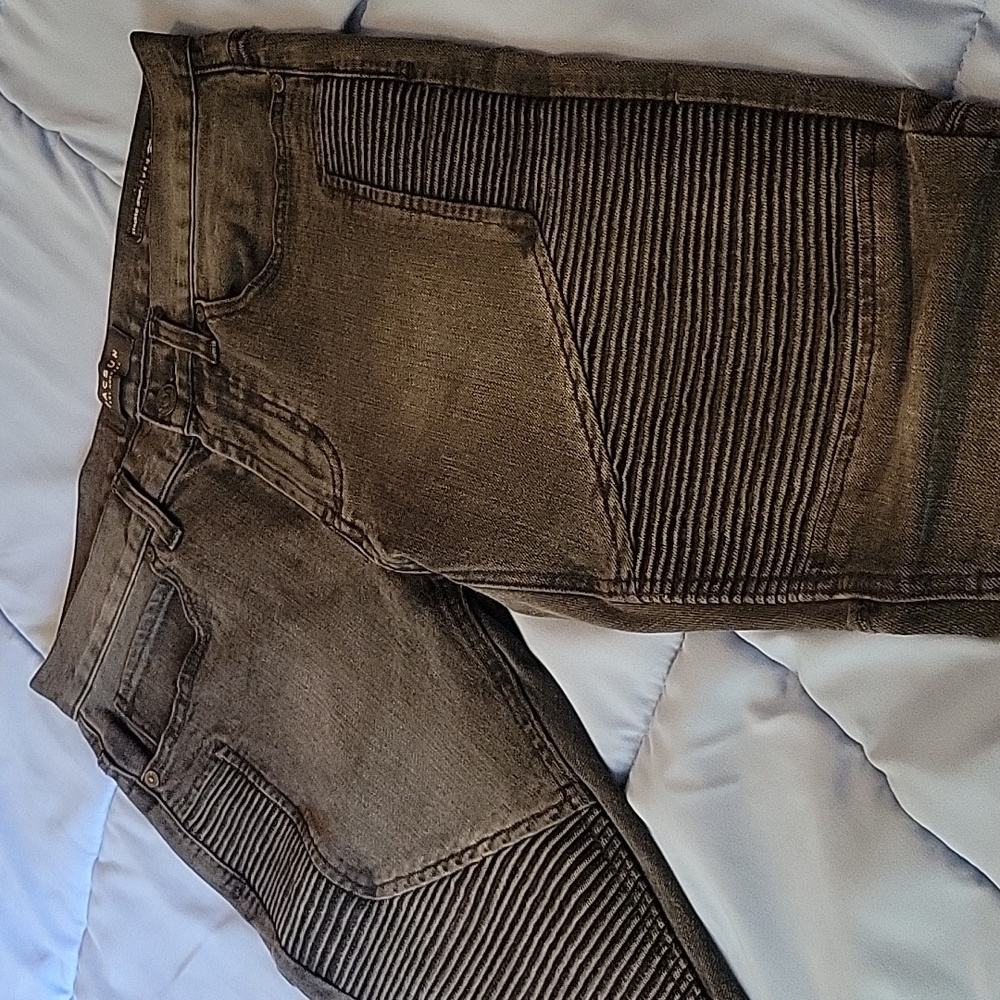 Men's Pacsun Stacked Skinny Black Jeans 31 x 32 Excellent Condition!